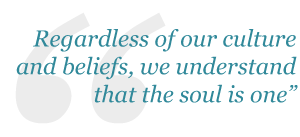 Regardless of our cultures and beliefs...