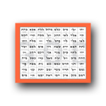 Kabbalah Online Book Store 72 Names Poster (COLOR)